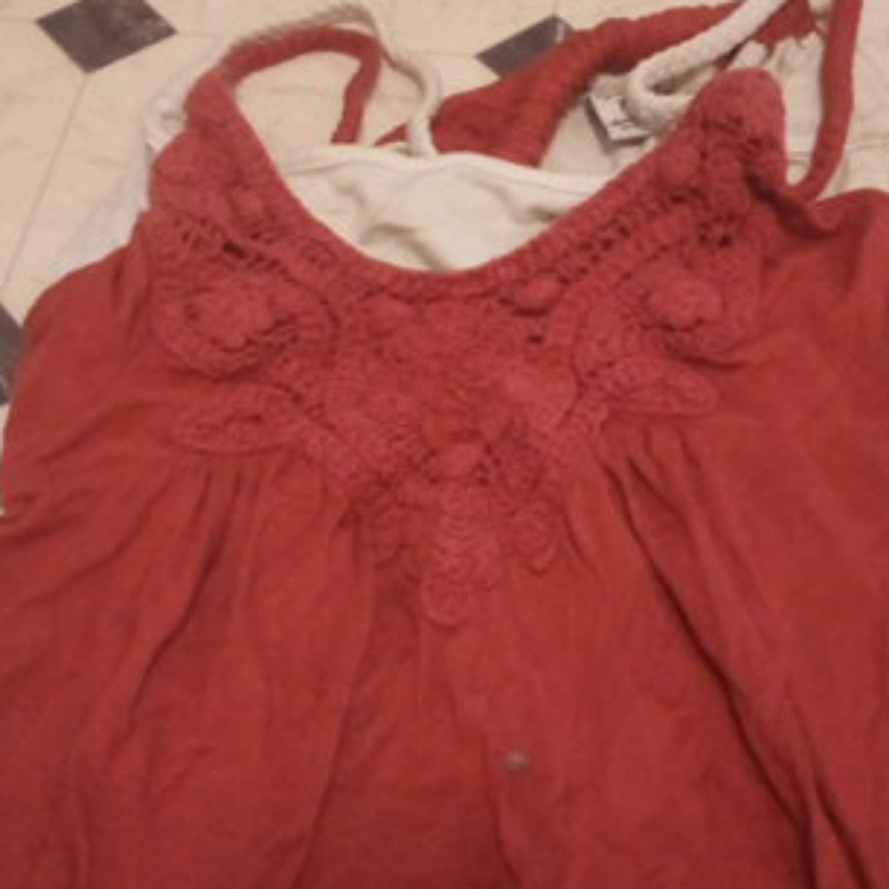 Doubled layer tank top